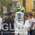 funerali matteo battaglia, arrivo