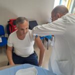 La vaccinazione del Commissario straordinario Russo