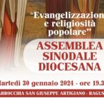 Evangelizzazione e religiosità popolare Assemblea sinodale diocesana
